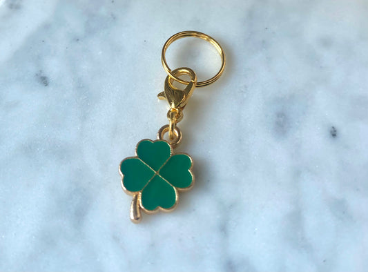 Four Leaf Clover Bridle Charm